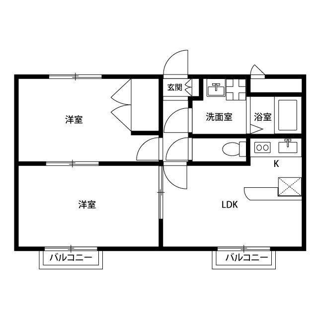 神奈川県：アンプルールフェール小川の賃貸物件画像