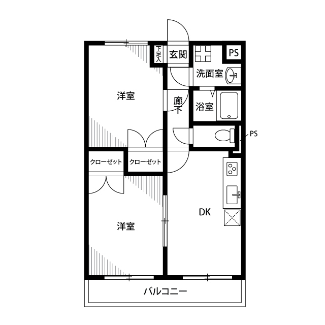 埼玉県：アンプルール フェール K2の賃貸物件画像