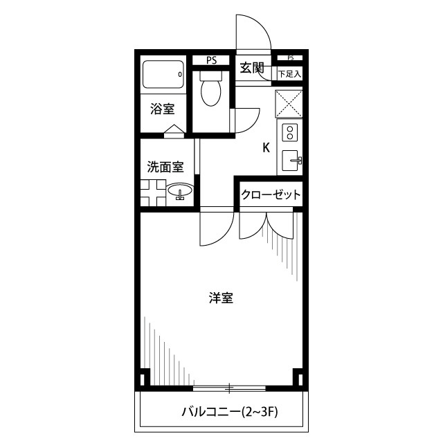 埼玉県：アンプルール フェール 鴻巣の賃貸物件画像