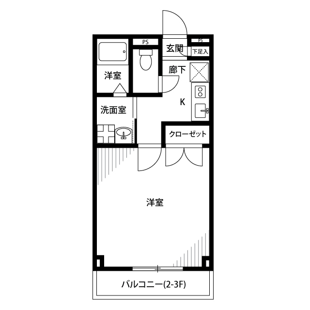 埼玉県：アンプルール フェール 鴻巣の賃貸物件画像