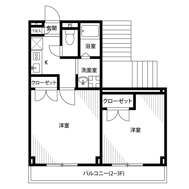 埼玉県：アンプルール フェール 鴻巣の賃貸物件画像