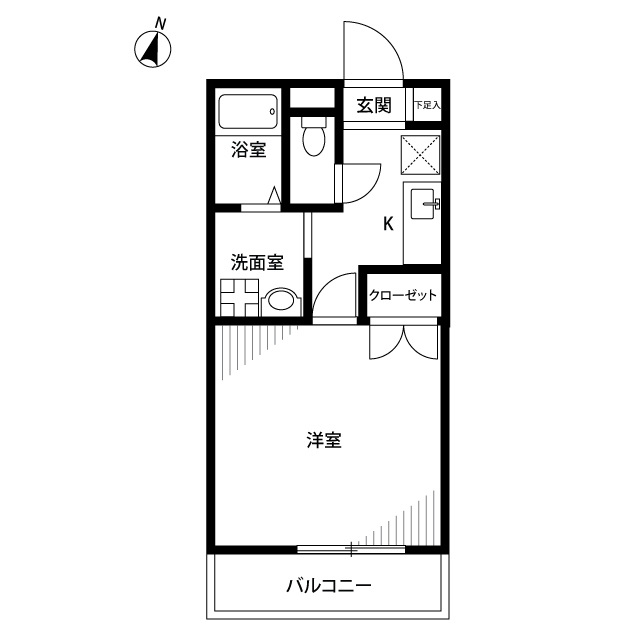 北海道：アンプルール フェール ブゥルジョンの賃貸物件画像