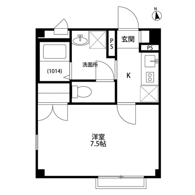北海道：アンプルール フェール アミーⅡの賃貸物件画像
