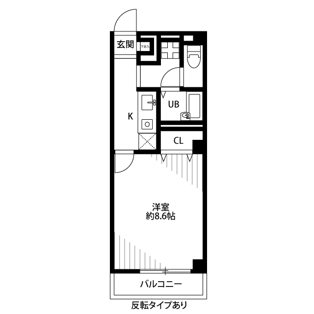 千葉県：アンプルール フェール 豊四季Ⅰの賃貸物件画像