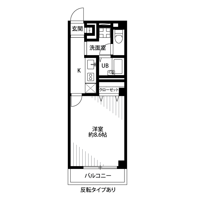 千葉県：アンプルール フェール 豊四季Ⅱの賃貸物件画像