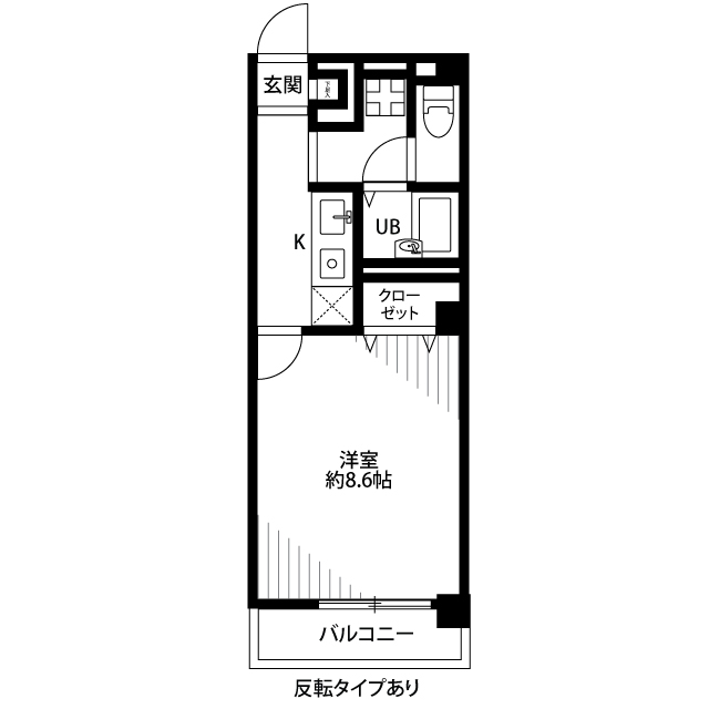 千葉県：アンプルール フェール 豊四季Ⅱの賃貸物件画像