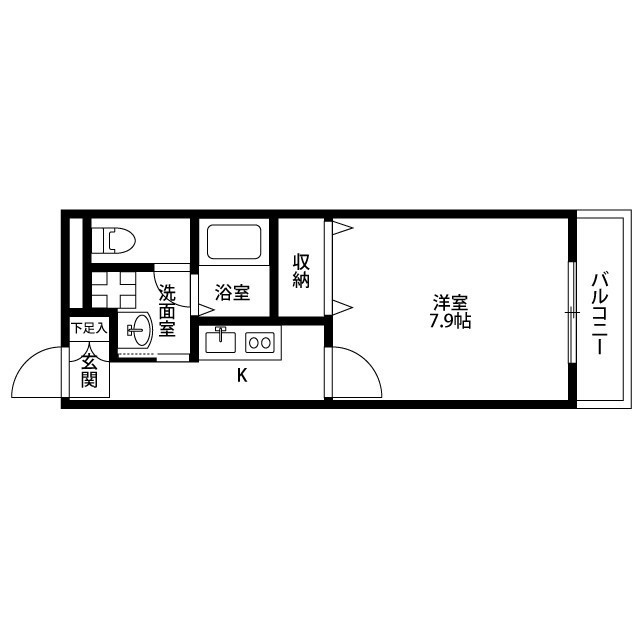 滋賀県：アンプルール クレールの賃貸物件画像