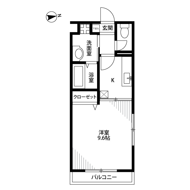 東京都：アンプルール フェールKunitachiの賃貸物件画像