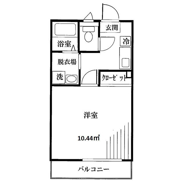 神奈川県：アンプルールフェール白亜の賃貸物件画像