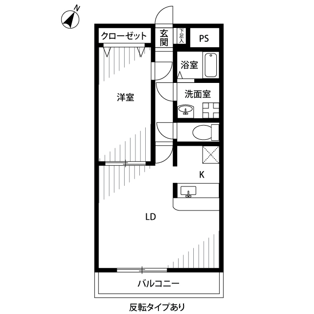 神奈川県：アムールハルⅡの賃貸物件画像