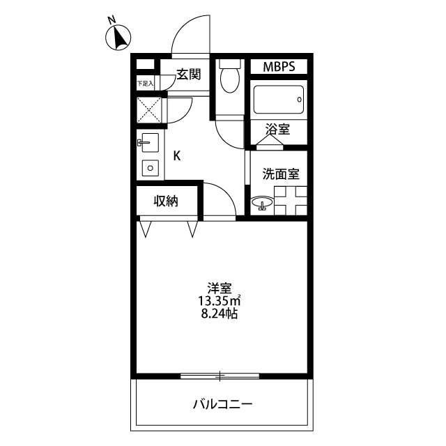 東京都：アンプルール フェール Asahiの賃貸物件画像