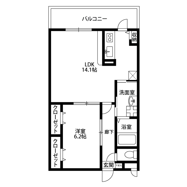 北海道：アンプルールフェールオロールの賃貸物件画像