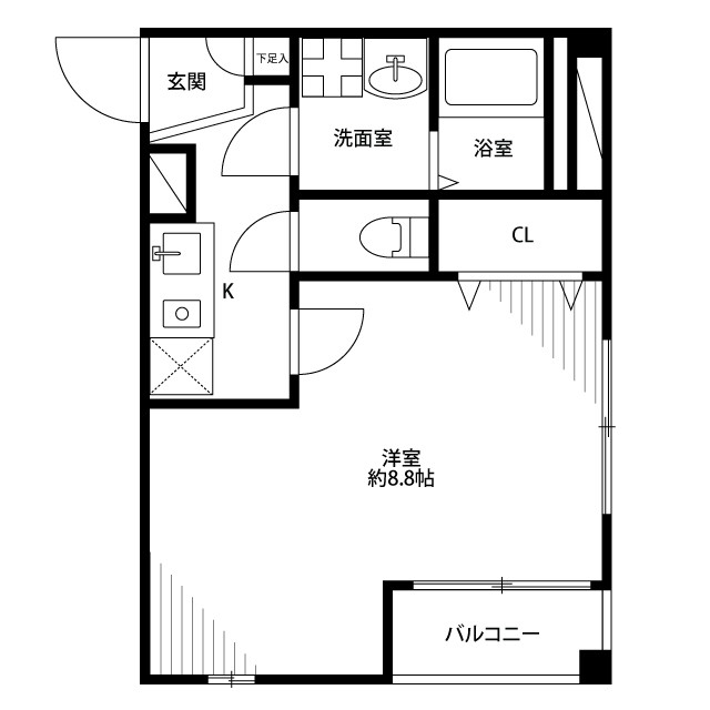 千葉県：アンプルール フェール Lien.K.Mの賃貸物件画像