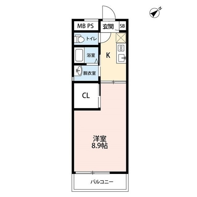 東京都：アンプルール フェール ミエの賃貸物件画像