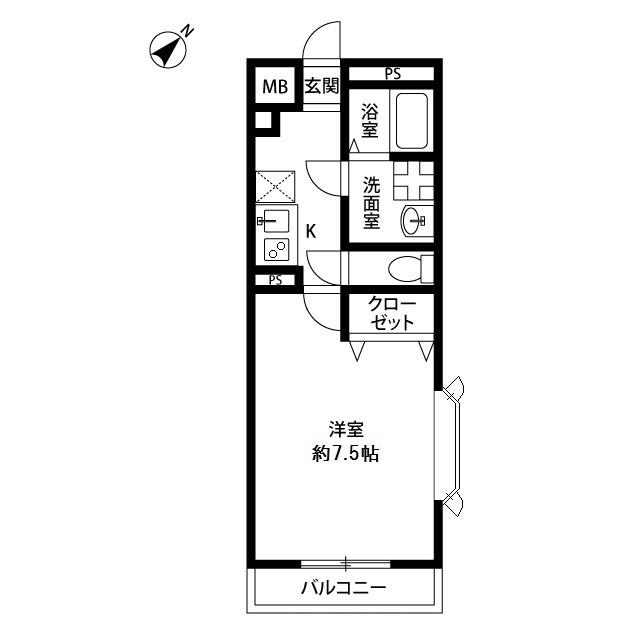 東京都：アンプルールフェール 東浅川の賃貸物件画像