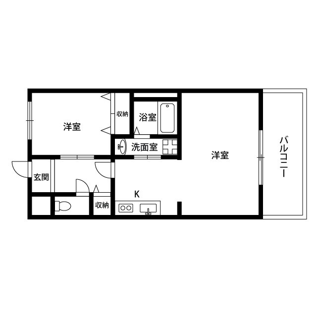 滋賀県：アンプルール フェール 長原の賃貸物件画像