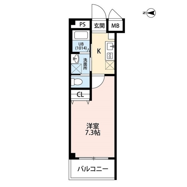 ：アンプルール フェール ClefⅡの賃貸物件画像