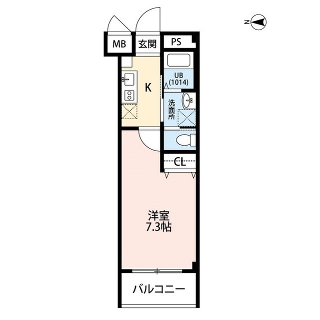 埼玉県：アンプルール フェール ClefⅡの賃貸物件画像