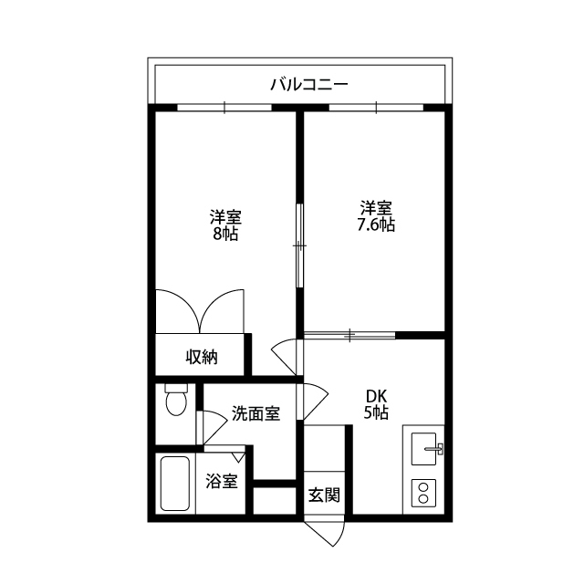 ：アンプルール ブア 竜田川の賃貸物件画像