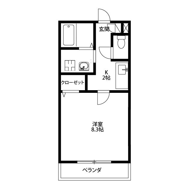 北海道：アンプルール ブワ アルバの賃貸物件画像