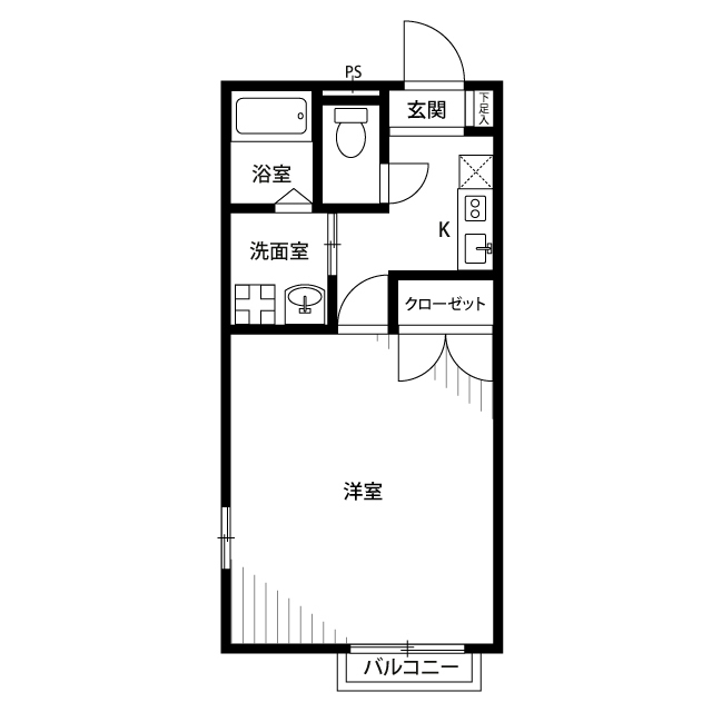 埼玉県：アンプルール ブワ 大畑の賃貸物件画像