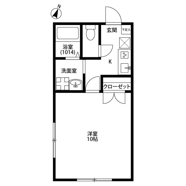 東京都：アンプルール ブワ 杉並の賃貸物件画像