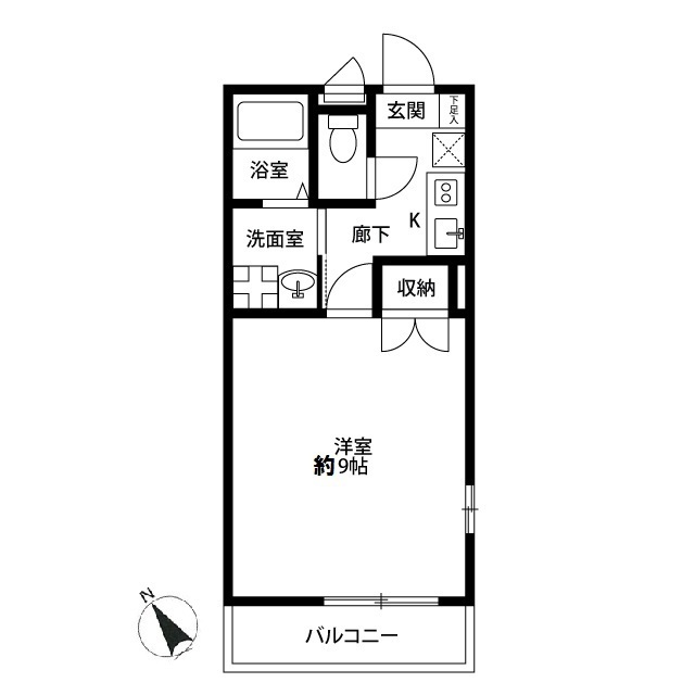 神奈川県：アンプルール ブワ 橋本の賃貸物件画像