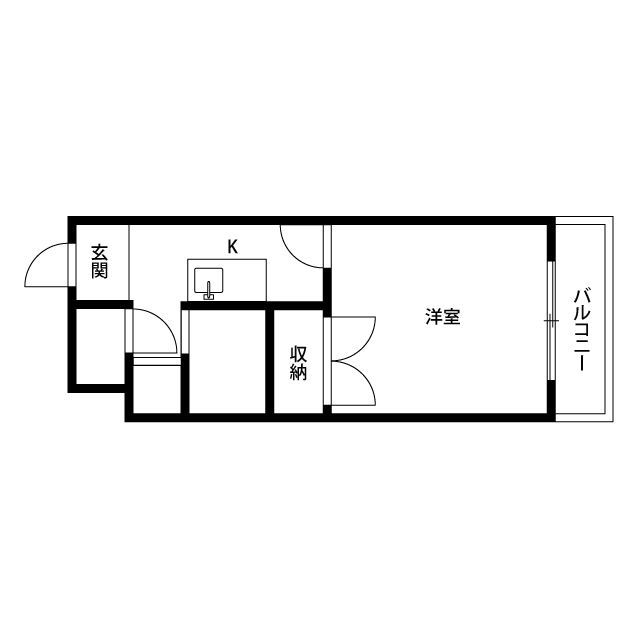 北海道：プレジール 西ノ京の賃貸物件画像