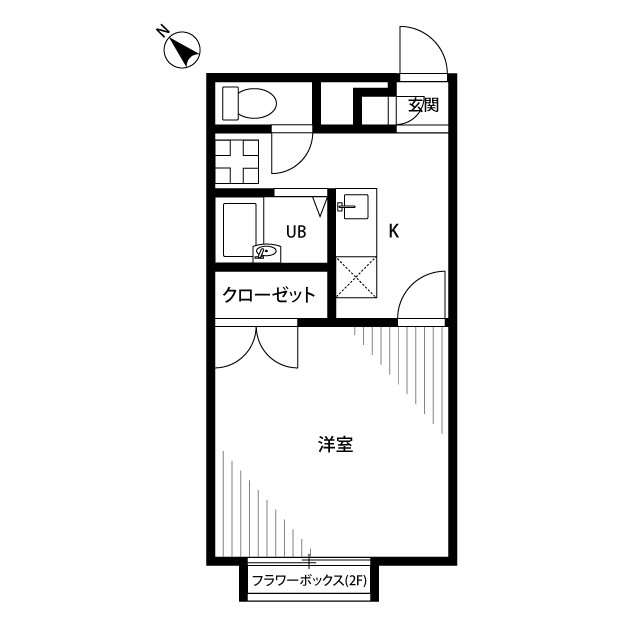 北海道：プレジール 向河原の賃貸物件画像
