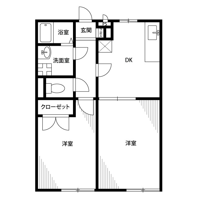 東京都：プレジールフォレストの賃貸物件画像