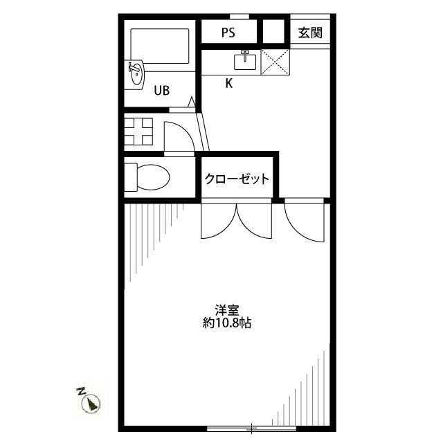 東京都：プレジール 第二秋喜の賃貸物件画像