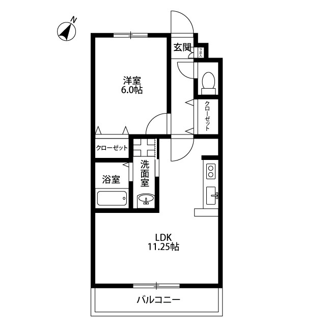 北海道：アンプルール リーブル Azumiの賃貸物件画像