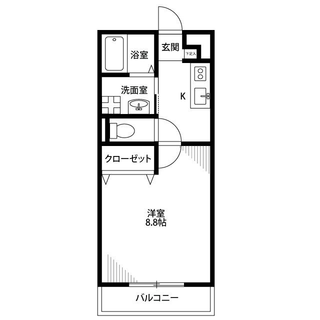 ：アンプルール リーブル ルルドの賃貸物件画像