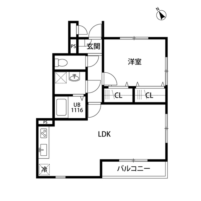 ：アンプルール リーブル PapillonAの賃貸物件画像