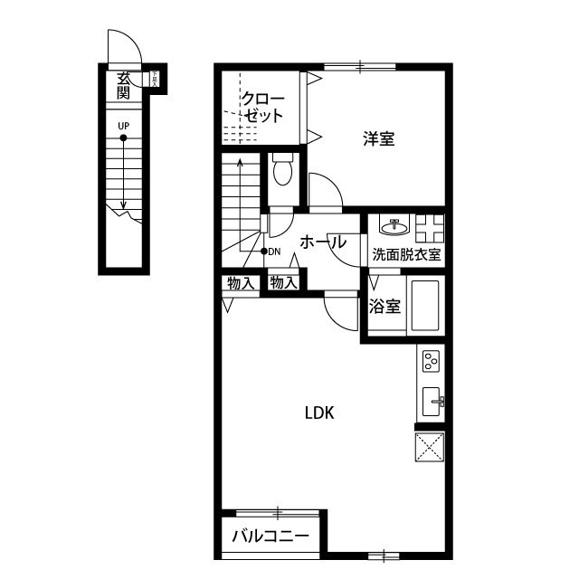 北海道：アンプルール リーブル ソムの賃貸物件画像