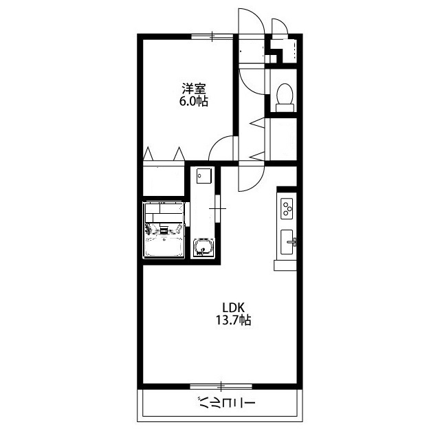 愛知県：アンプルール リーブル KOIKEⅡAの賃貸物件画像