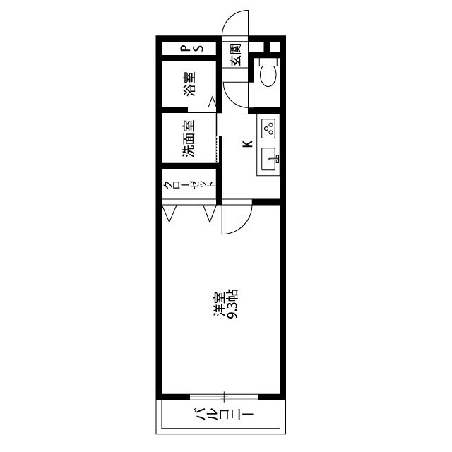 北海道：アンプルール リーブル KOIKEⅡBの賃貸物件画像