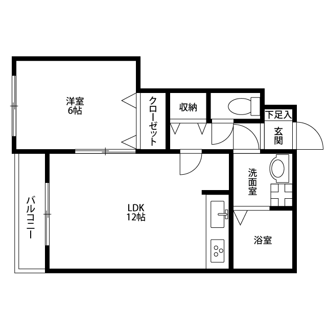 北海道：アンプルール リーブルS‐Ⅲの賃貸物件画像