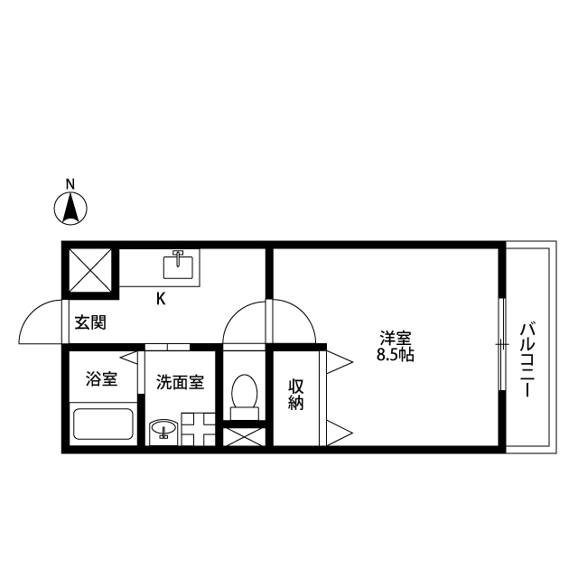 愛知県：アンプルール リーブル SanteⅠの賃貸物件画像