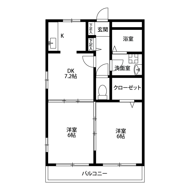 ：アンプルール リーブル 今宿の賃貸物件画像