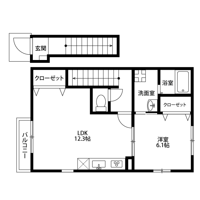 愛知県：アンプルール リーブル 江松の賃貸物件画像