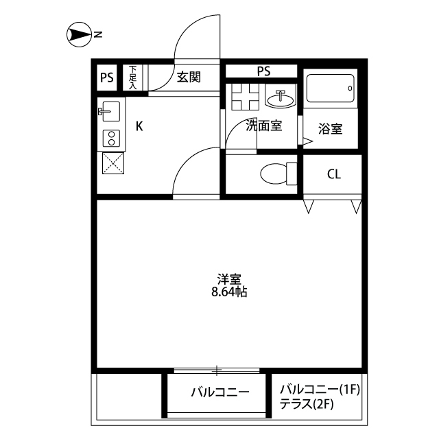 滋賀県：レコルト北の賃貸物件画像