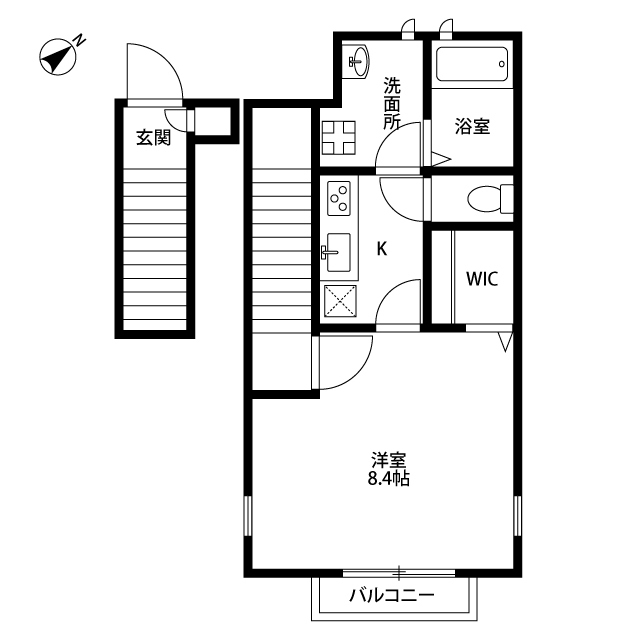 大阪府：アスピリア ボヌールの賃貸物件画像