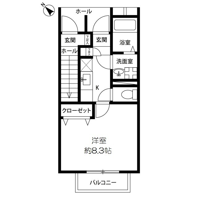 北海道：アスピリア　フルールの賃貸物件画像
