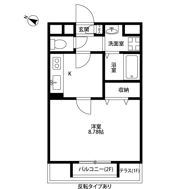 大阪府：アムール砂Ⅲの賃貸物件画像