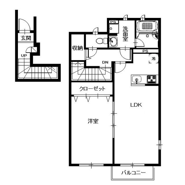 愛知県：アスピリア　常安Ｂの賃貸物件画像