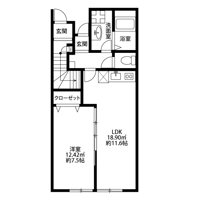 ：アスピリア　ベルフルールの賃貸物件画像