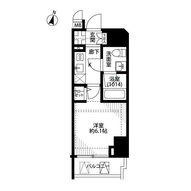東京都：プレール・ドゥーク笹塚Ⅱの賃貸物件画像