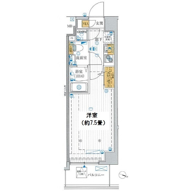 東京都：プレール・ドゥーク東品川の賃貸物件画像