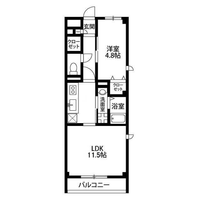 北海道：アンプルールフェール東花園の賃貸物件画像